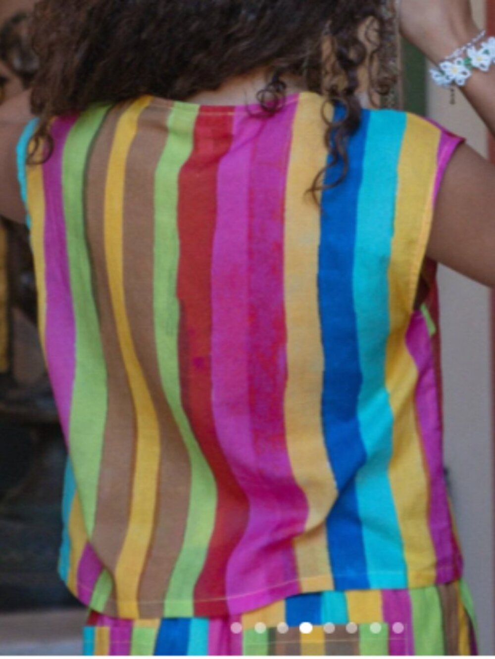Madeline Top Sherbet Stripe - Lisa Says Gah NWT - Picture 4 of 5